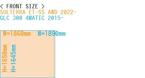 #SOLTERRA ET-SS AWD 2022- + GLC 300 4MATIC 2015-